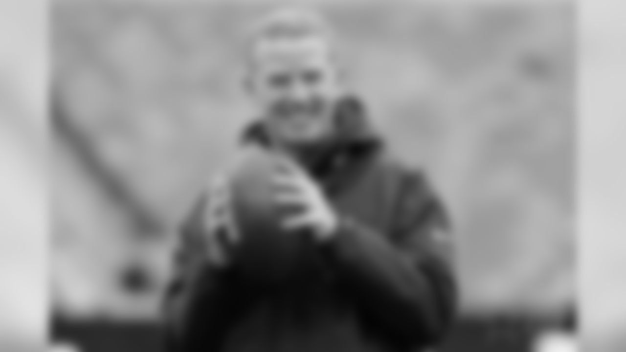 Dallas Cowboys head coach Jason Garrett before an NFL football game against the New York Giants, Sunday, Dec., 30, 2018, in East Rutherford, N.J. (AP Photo/Frank Franklin II)