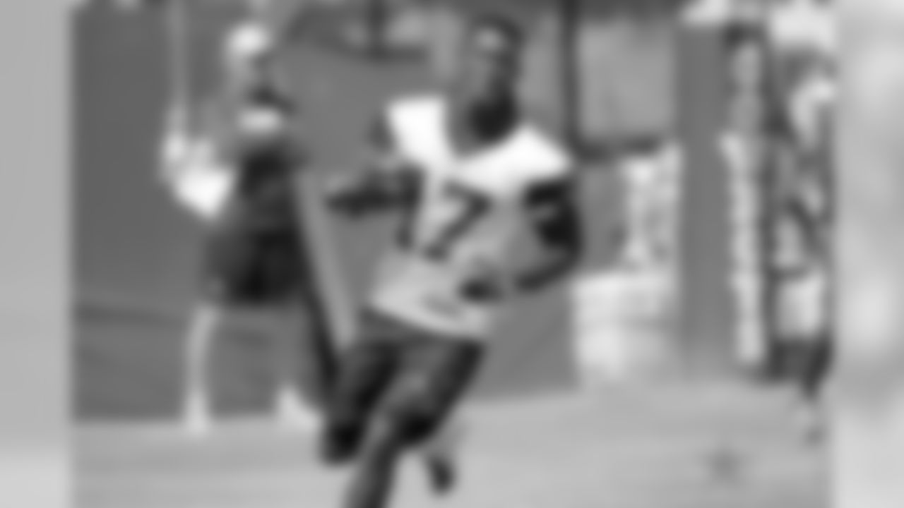 Views of the Dallas Cowboys during training camp at City of Oxnard Fields in Oxnard, California.