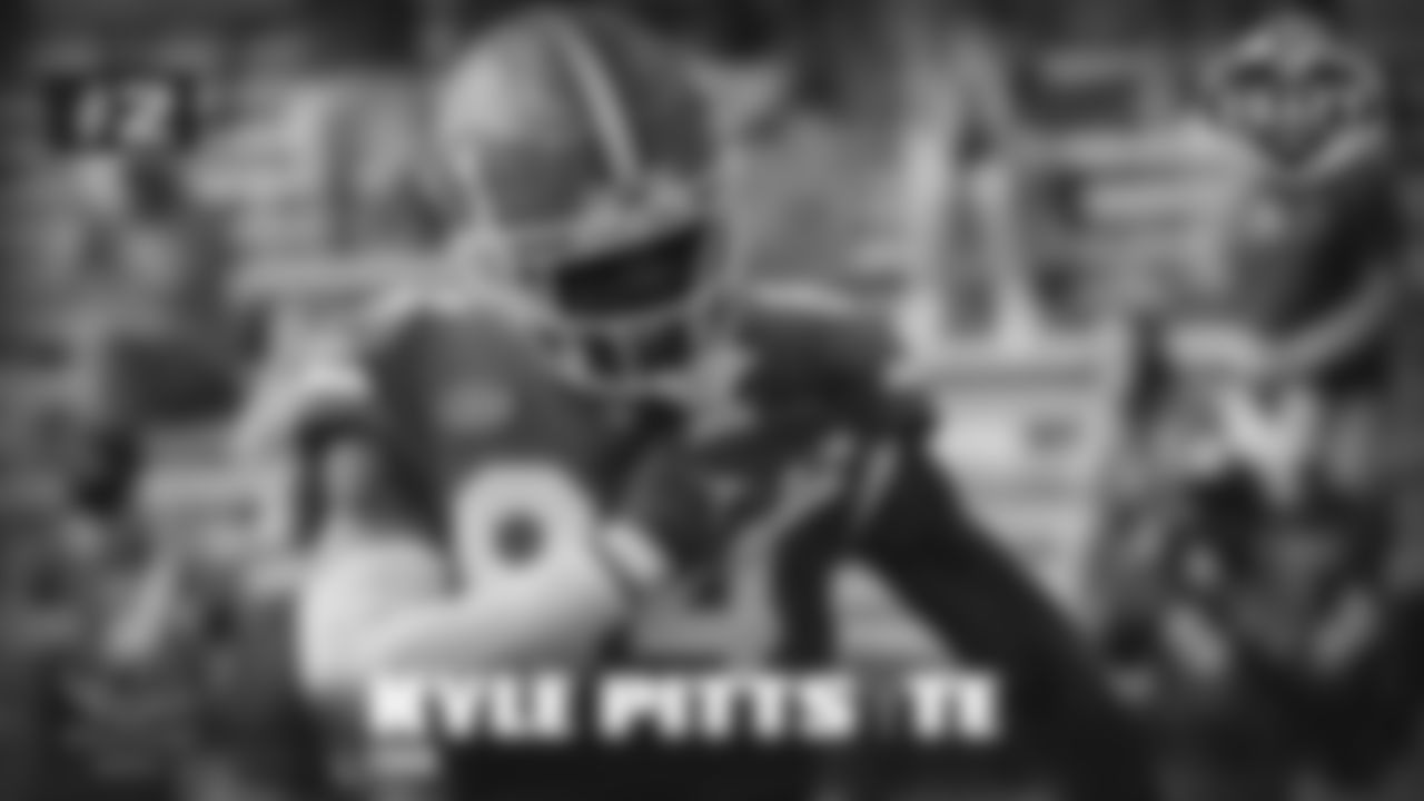 2. Kyle Pitts: Watches a lot of Travis Kelce. Led FBS TEs in receiving TDs; Tied single-game school-record for receiving TDs (4). All-Around special athlete.