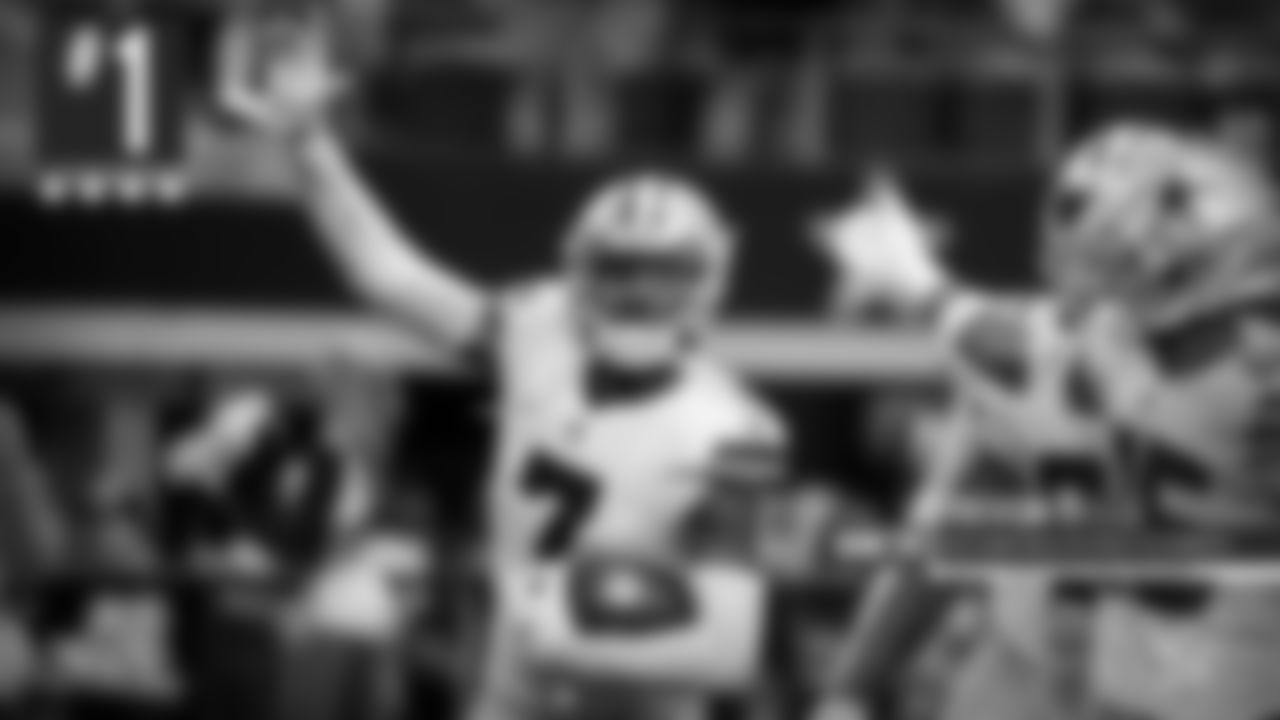 1. Trevon Diggs – He's becoming a superstar right in front of us. Two more interceptions in Week 4, giving him five on the year. That hasn't happened with the Cowboys in the last 60 years. And while he went crazy in the third quarter, his presence might have been felt even more in the fourth when he sat out and the Panthers nearly got back in the game.