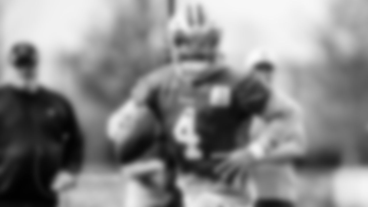 Dak Running
The stats suggest that quarterback Dak Prescott has appeared to be more selective running with the ball this season. His 126 rushing yards through 14 games are the second-lowest total of his career behind 2020, when he gained 93 yards in only five starts last year.
But Prescott recently said there might be a time later in the season to get more aggressive on the ground. That looked to be the case in last Sunday's blowout win over Washington, when he picked up 21 yards on four scrambles.
"If there's an opportunity to run, obviously this back part of the season, heading into the playoffs, everything matters. So I'm playing that way. I'm preparing that way," Prescott said. "If those running lanes are there -- obviously I'm still going to be smart in taking the contact and those types of things -- but yeah, when it's needed, when the lane's there, I'm not going to hesitate."
Prescott said the Washington game was probably the best he's felt running in a game this season since returning from last year's season-ending ankle injury. (He also sat out the Cowboys' Oct. 31 win over Minnesota with a calf strain.)
"I just think it comes from a lot of months of taking care of my body, prehabbing, rehabbing when injuries came up, but in the same sense, staying ahead of everything and making sure that my leg is positioned the right way, my body feels great and doing all the little necessary things, and different modalities that I have in place to make sure that I'm feeling the best that I can in the latter part of the year," Prescott said. "And I feel fortunate and blessed to be feeling as well as I do this late in the year."
-Rob Phillips (12/30)