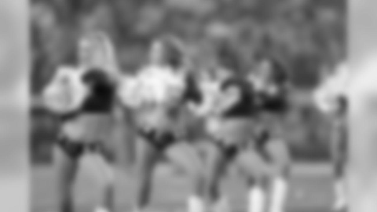21 December 2014: Cheerleaders Christmas halftime show
of the Dallas Cowboys during the Cowboys 42-7 win over the Indianapolis Colts at AT&T Stadium in Arlington, Texas. Photo by James D. Smith/Dallas Cowboys