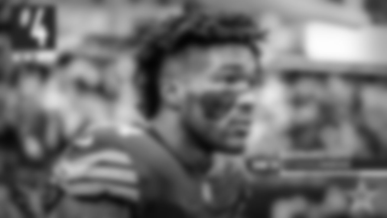 4. Leonard Floyd: Nice feel for how to control the blocker. Can be a violent hitter. Have seen him snap the ball carry back and stop them in their tracks. Start/stop quickness is impressive as his upper body power for a long guy. Can knock a blocker out of his stance. First step quickness to capture the edge. Can really turn the corner. Puts pressure on the blocker right now. Chases the ball all over the field. Gets down the line in a hurry. Amazing how smoothly he moves for his length. Does a nice job of retracing his steps when the quarterback climbs to the front of the pocket. Is always working to hammer at the ball.