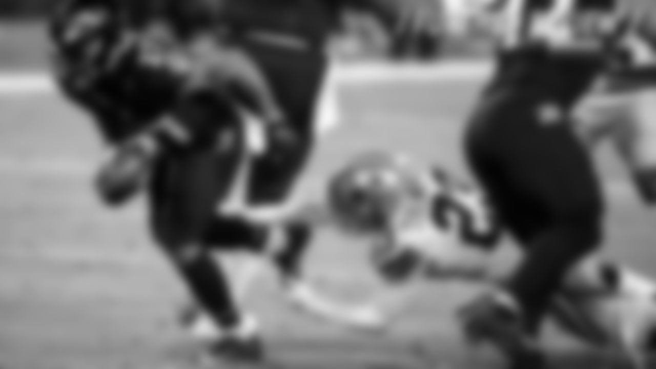 Nemesis: Other than Jackson of course, the Cowboys had problems with anyone else who ran the ball for the Ravens. Gus Edwards led the way with 101 rushing yards while J.K. Dobbins added 71. It didn't seem to matter who ran the ball for the Ravens as they racked up a total of 294 yards on the ground.