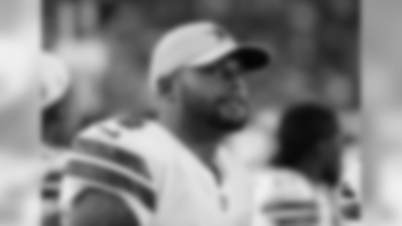 Dallas Cowboys quarterback Dak Prescott (4) stands on the sideline during the first half of an NFL preseason football game against the San Francisco 49ers in Santa Clara, Calif., Thursday, Aug. 9, 2018. (AP Photo/Tony Avelar)