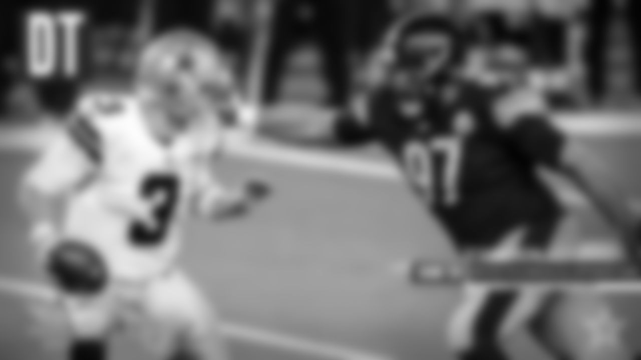 DT: Cameron Heyward, Pittsburgh Steelers
Heyward made life difficult on Garrett Gilbert, finishing with a half-sack, a tackle for loss and tying for the team lead with three quarterback hits in the Steelers' 24-19 win.
