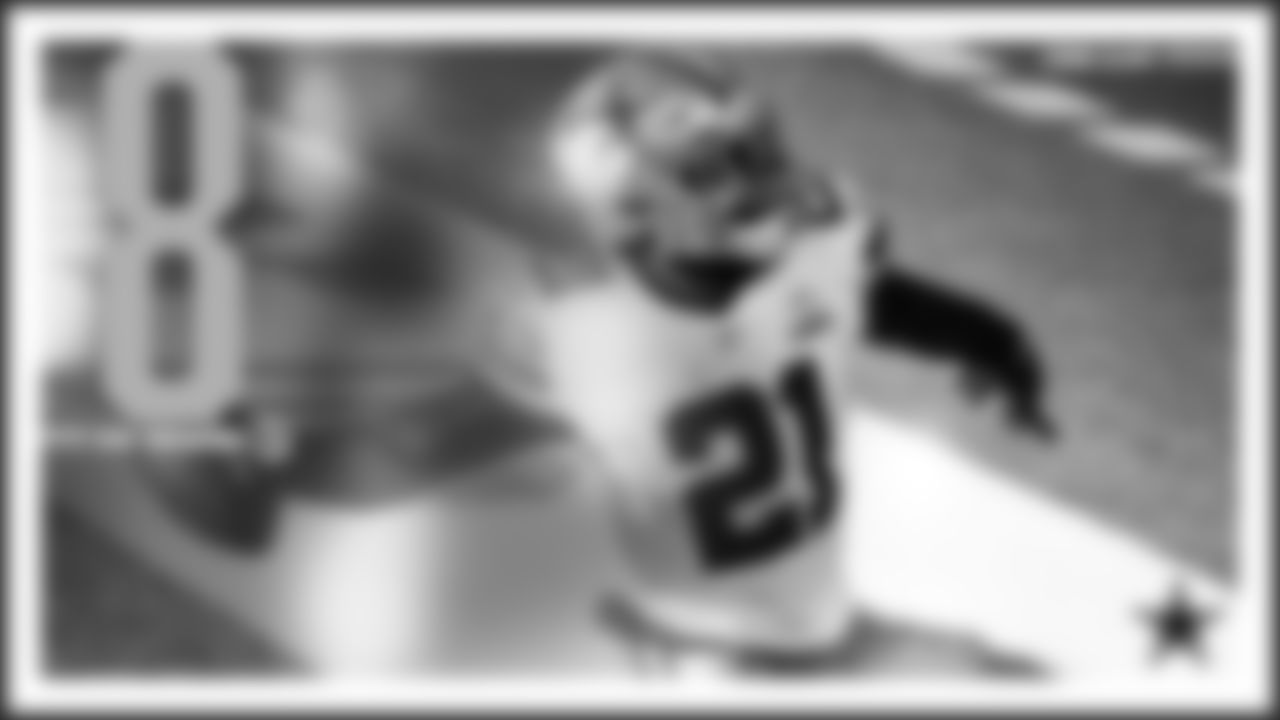Total Touchdowns: Ezekiel Elliott (8)
While it was mostly a disappointing statistical season for Elliott, he only missed one game and found the end zone more than any other Cowboy.