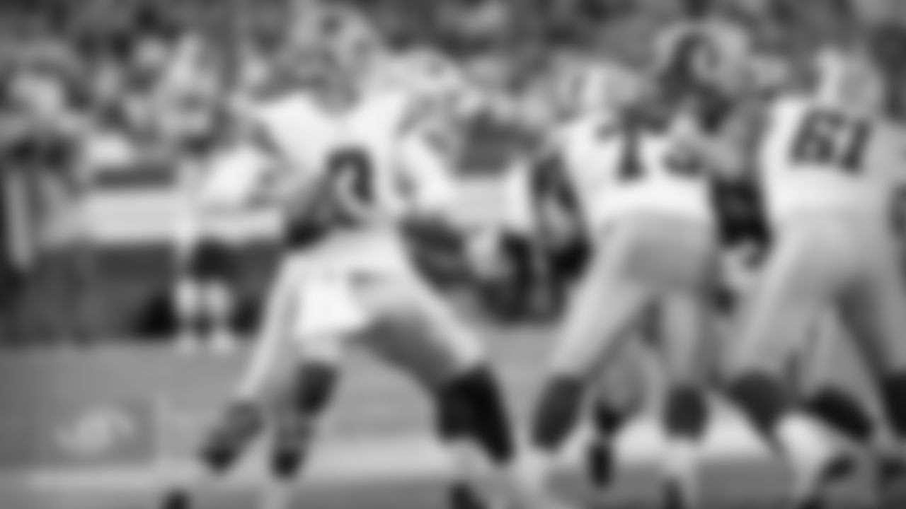 Call it indecision or a lack of anticipation, but it is hurting Mike White at this time. Kellen Moore dialed up a third and long call that would have likely picked up the first down if White had anticipated the route of Reggie Davis. Moore got what he wanted from the Rams defense by crossing Alfred Morris and Jon'Vea Johnson underneath, which left a hole to the inside for Davis at the sticks. White clearly saw the window but didn't pull the trigger. Later in the game, White had a chance to hit Devin Smith along the sideline rolling in his direction, but he was too late with his pass giving Smith no chance to get his feet in bounds.