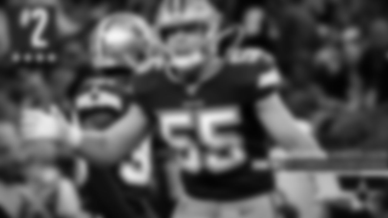 2. Leighton Vander Esch – It felt like last year's game against the Saints was one of his best performances. You can say the same this year as LVE was all over the field, racking up 11 total tackles, with 10 solos. He had a big third-down stop on Alvin Kamara in the third quarter.