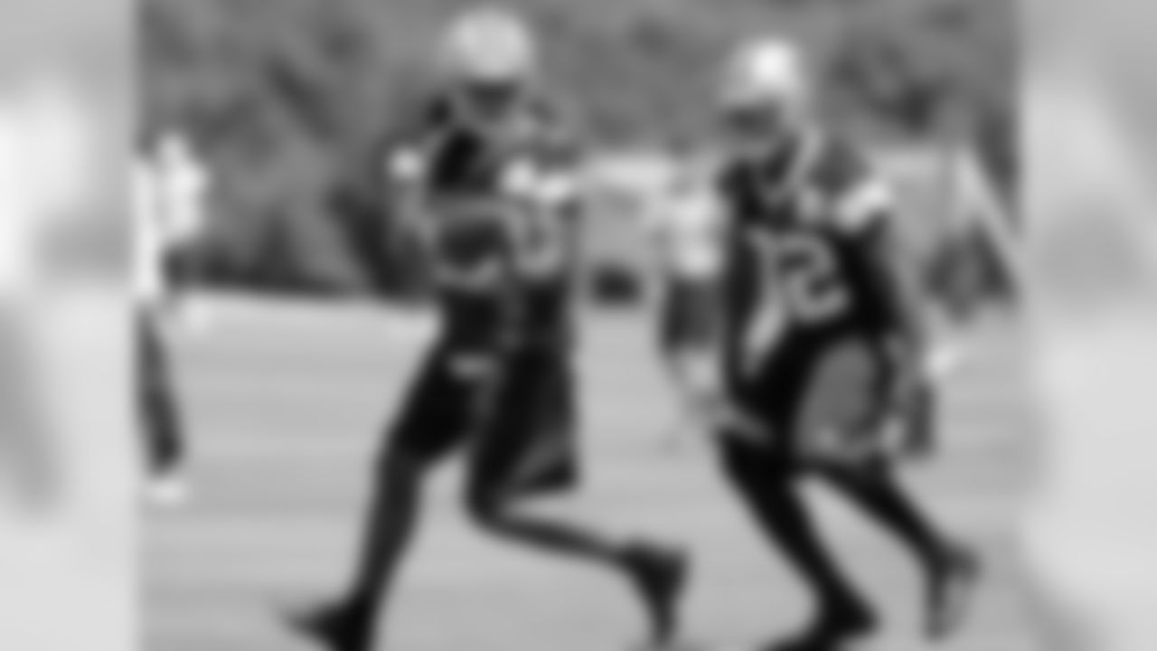 B.W. Webb and the secondary work on ball drills.