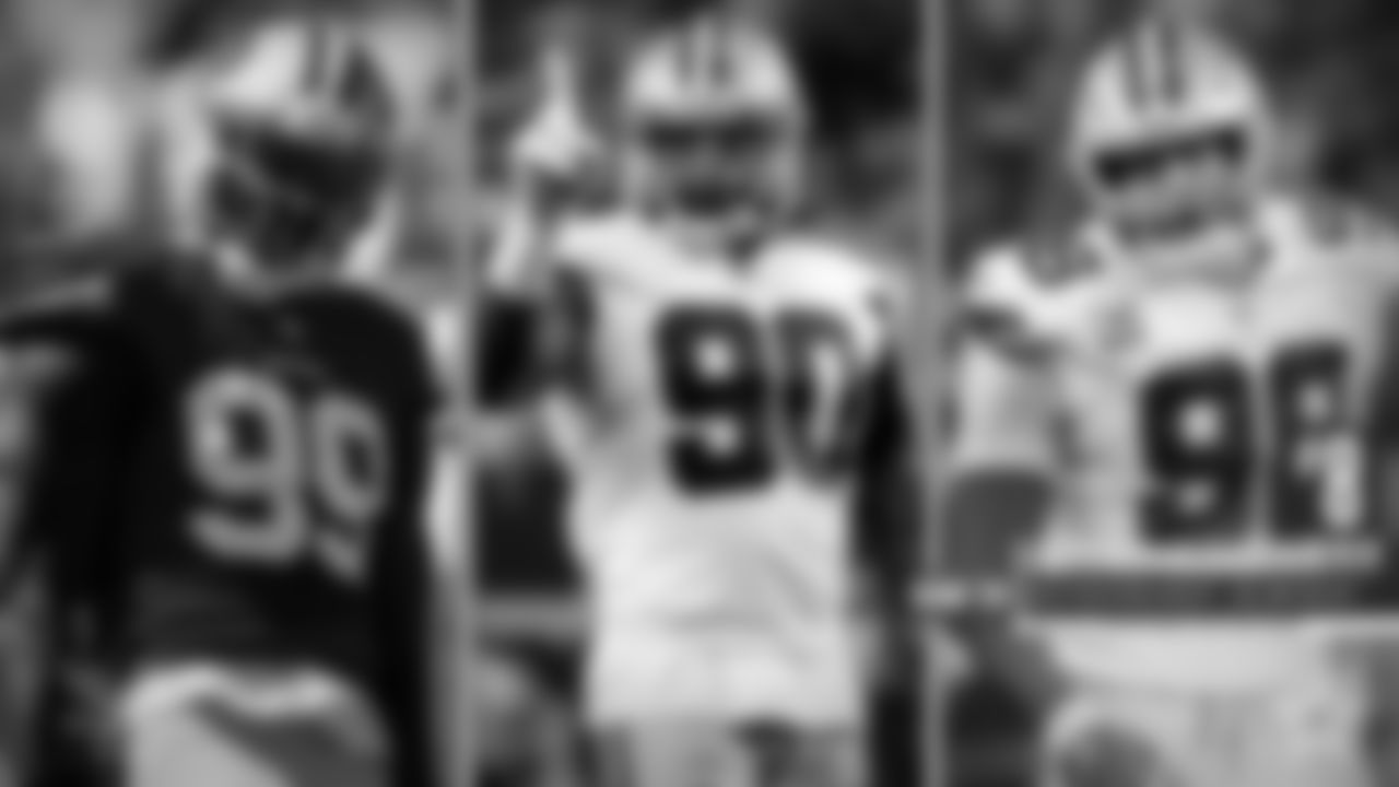 8. Defensive End: Here's another position that could look a lot better in a few months. The wild card here is Aldon Smith. If the former first-round pick and pass-rushing great returns to the form he showed a decade ago, then the combination of him and D-Law could be off the charts. But Smith hasn't played in five years and it's hard to come back from that layoff. Speaking off coming back, Tyrone Crawford is likely moving back to end. That will help in the run defense and provide a steady rotation. And then if … big if … Randy Gregory returns, the position could be one of the best.