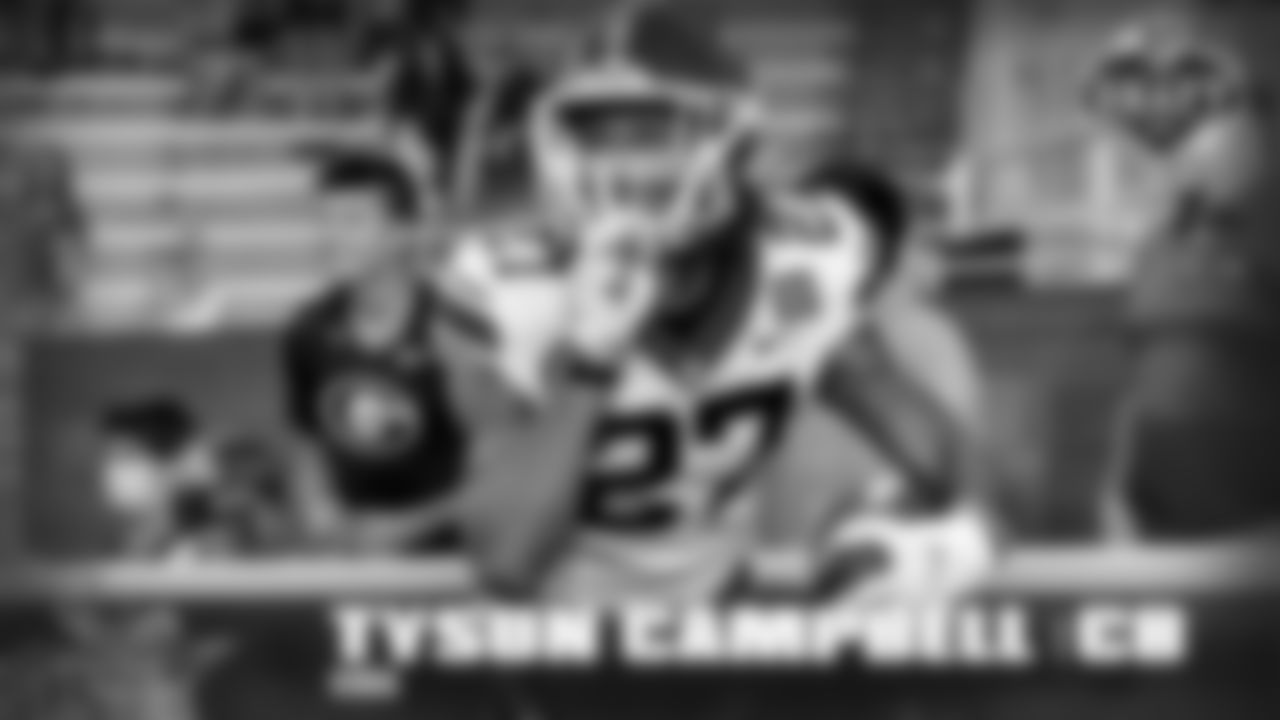 Tyson Campbell, CB, Georgia - Played with Patrick Surtain under his father in HS. Fluid hips and closing speed. Half of his 340 yards allowed came in one game vs. Bama (162 yards)