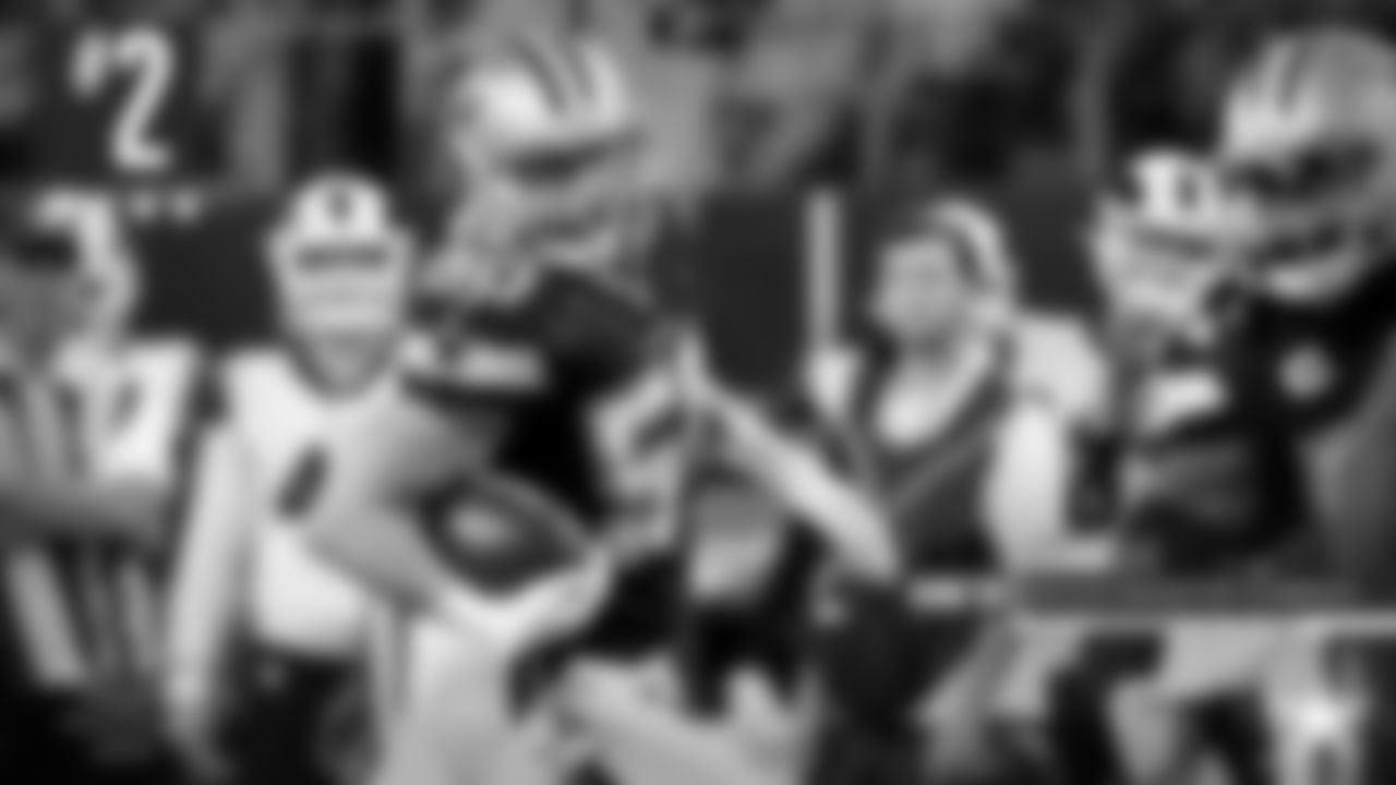 2. Sean Lee: On a day when it was questionable if Lee would even suit up, he turned in one of the best efforts of his career. He finished with four tackles and a sack, but his second quarter interception of Jared Goff changed the game. It was his first pick since 2017, and it set the Cowboys up to take a commanding 28-7 lead before halftime.