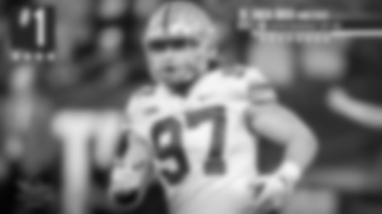 1 | Nick Bosa: Initial quickness. Can capture the edge. Big-time pass rush moves.
