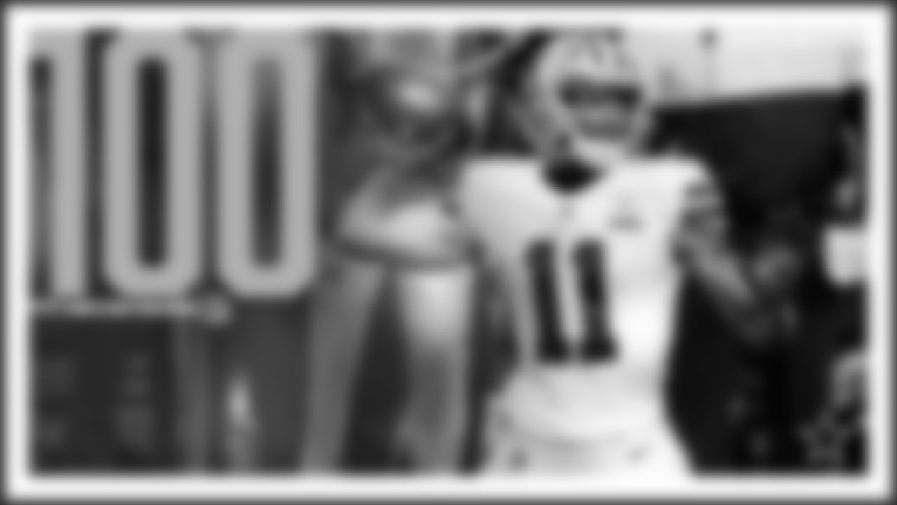 Completion Percentage: Cedrick Wilson* (100 percent)
*Wilson proved he can deliver an on-the-money pass on a trick play, but the receiver only threw two passes all season. Of players with at least 100 pass attempts, Dak Prescott led the team with a 68 percent completion percentage.