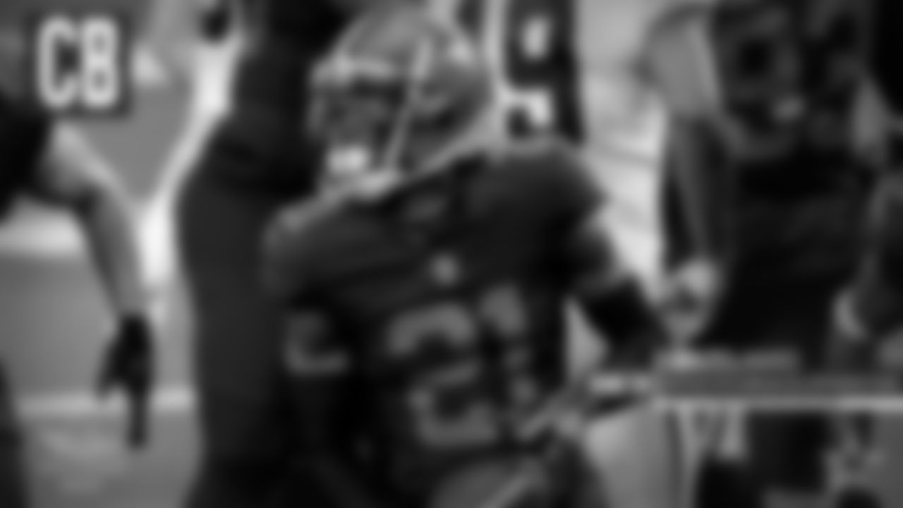 CB: Denzel Ward, Cleveland Browns
Even after Odell Beckham's long touchdown run, Dak Prescott led the Cowboys down the field for a chance to climb back into this game – until Ward undercut a slant intended for Amari Cooper and sealed things with a big interception.