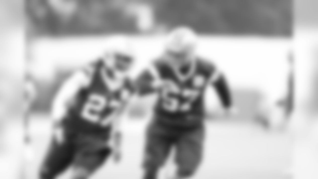 Safety J.J. Wilcox and LB DeVonte Holloman.