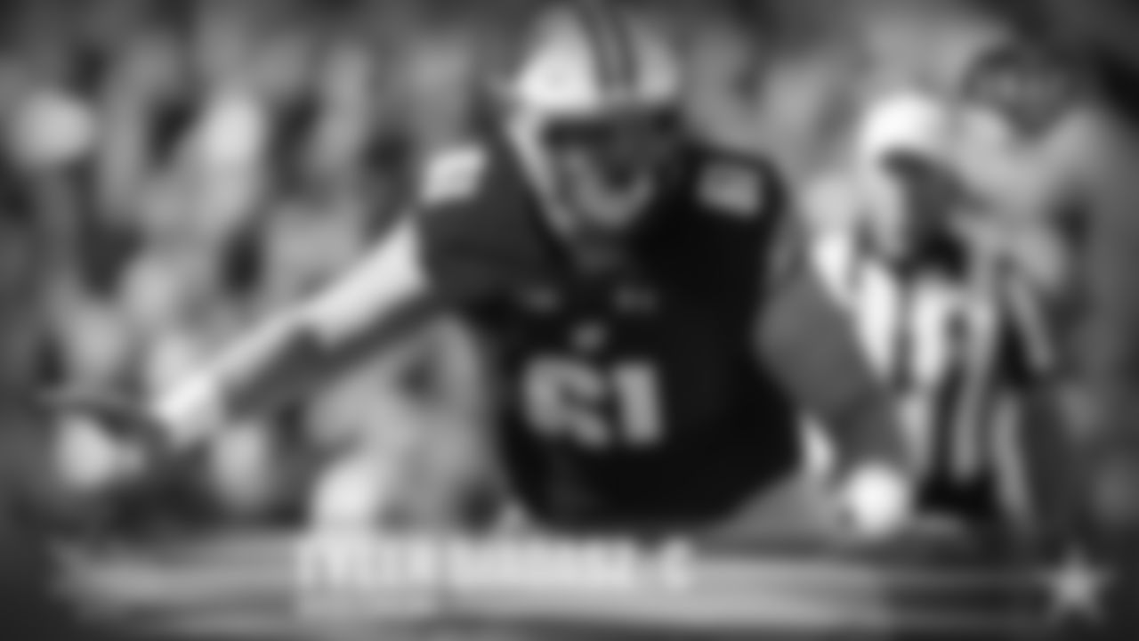 Tyler Biadasz, C, Wisconsin – The Cowboys traded back into the fourth round to draft Biadasz, an All-American and Rimington Award winner at Wisconsin. In three seasons, running back Jonathan Taylor ran for a record-setting 6,000 yards behind Biadasz and his fellow offensive linemen. Biadasz compete for the center job left by the retiring Travis Frederick, who also starred at Wisconsin.