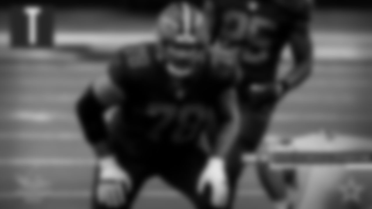 RT: Jack Conklin, Cleveland BrownsConklin was named an All-Pro for his efforts in his first season in Cleveland. Against the Cowboys, he helped the Browns rush for 307 yards without allowing any sacks.