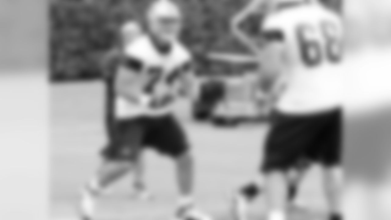 First year veteran tackle J.B. Shugarts.