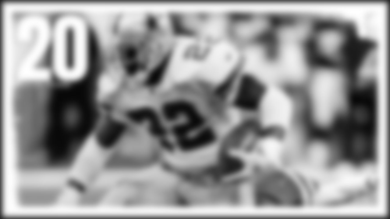 The Play: To look at the final box score of the Cowboys' 27-3 clubbing of Indianapolis on Oct. 10, 1993, nothing in particular really jumps out. The two teams were on opposite ends of the spectrum with Dallas headed to a second straight Super Bowl title and the Colts limping to an eventual 4-12 finish.
But digging a little deeper, one play in particular stands out. A Darren Woodson fumble recovery midway through the second quarter, followed by a 2-yard pickup gave the Cowboys' possession at the Colts' 20-yard line with just over two minutes remaining in the first quarter.
And then greatness happened. Emmitt Smith took a handoff on a sweep to the right, cut the ball back inside at the hashmarks, danced his way to the left, picked up a key block from tight end Jay Novacek and then sprinted his way to the left pylon, beating the defense to pay dirt. A 20-yard touchdown run never looked so good.
Staked with a 14-0 lead, the Cowboys had an easy time of it the rest of the day. Enough so, that most might overlook this blowout. But after sitting out the first two games of the season, Smith reasserted himself in this his third contest, finishing with his first 100-yard effort on his way to an MVP year. He was back and better than ever. Watch Now.