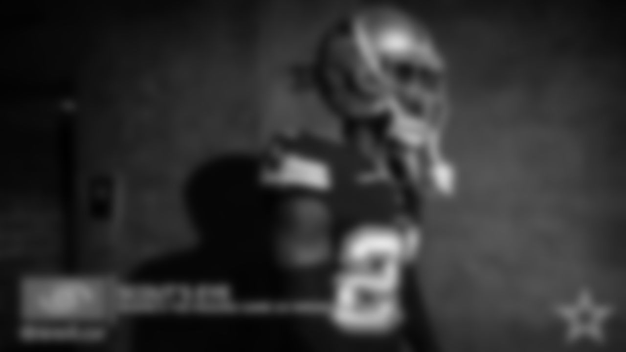 Great job by Jourdan Lewis handling a wheel route from Alvin Kamara, allowing Jaylon Smith to get home on his sack of Teddy Bridgewater. Robert Quinn also played a big role on the play by occupying three blockers, which gave Smith the path he needed to finish the play. Kris Richard and Rod Marinelli couldn't have drawn it up any better than they did for that situation. It gave them a chance to win the game when all hope appeared lost.