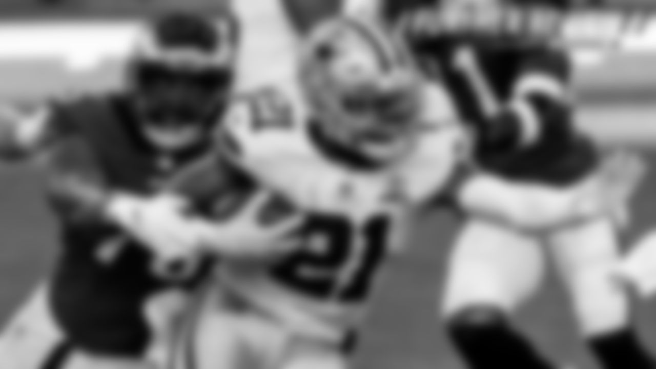 Don't Forget ... The 105 rushing yards is the most by Ezekiel Elliott this season. He missed last week's game with a calf injury ad was limited in practice all week. But Zeke not only had his best rushing day, but ripped off a season-long 31-yard run in the fourth quarter. Zeke is now at 937 rushing yards this season, needing 63 on Sunday in New York to claim his fourth 1,000-yard season of his career.