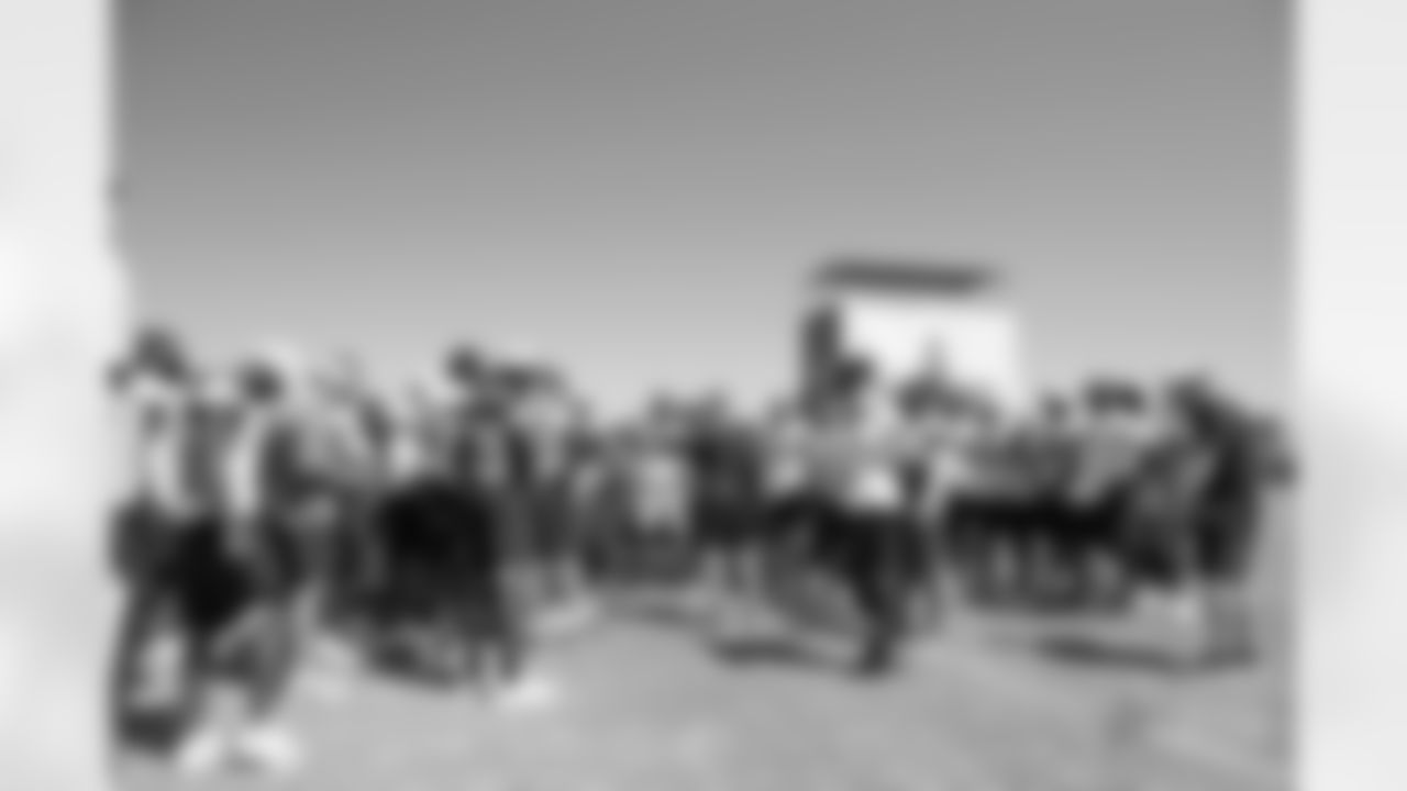 Views from the Dallas Cowboys training camp in Oxnard, California