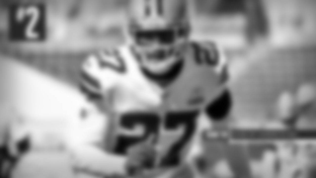 2) Trevon Diggs – Speaking of cornerstones, Diggs is another rookie with a bright future ahead of him. The Cowboys were hopeful the rookie from Alabama could be serviceable in his first season and flash some of that playmaking ability from time to time. As it turned out, he led the team in both interceptions (three) and pass deflections (14) and did that despite missing a month with a broken foot. Diggs had his rookie moments, especially earlier in the season. With the uncertainty that surrounds the Cowboys cornerback spot in 2021, Diggs will probably enter the season as the No. 1 corner, even if they draft one in the first round.