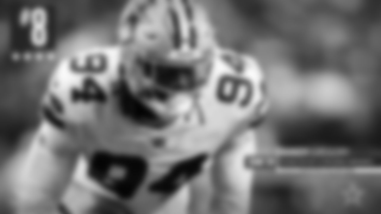 Randy Gregory – DeMarcus Lawrence was the established Pro Bowler on the Cowboys' defensive line, but in his absence Randy Gregory stepped up and filled that void. Prior to injuring his calf before the Falcons game Gregory led the team with 32 QB pressures and eight QB hits. His five sacks are still tied for 18th in the NFC. Gregory's redemption story would have fit nicely with a Pro Bowl selection, but the time he misses from a calf injury will diminish his chances.