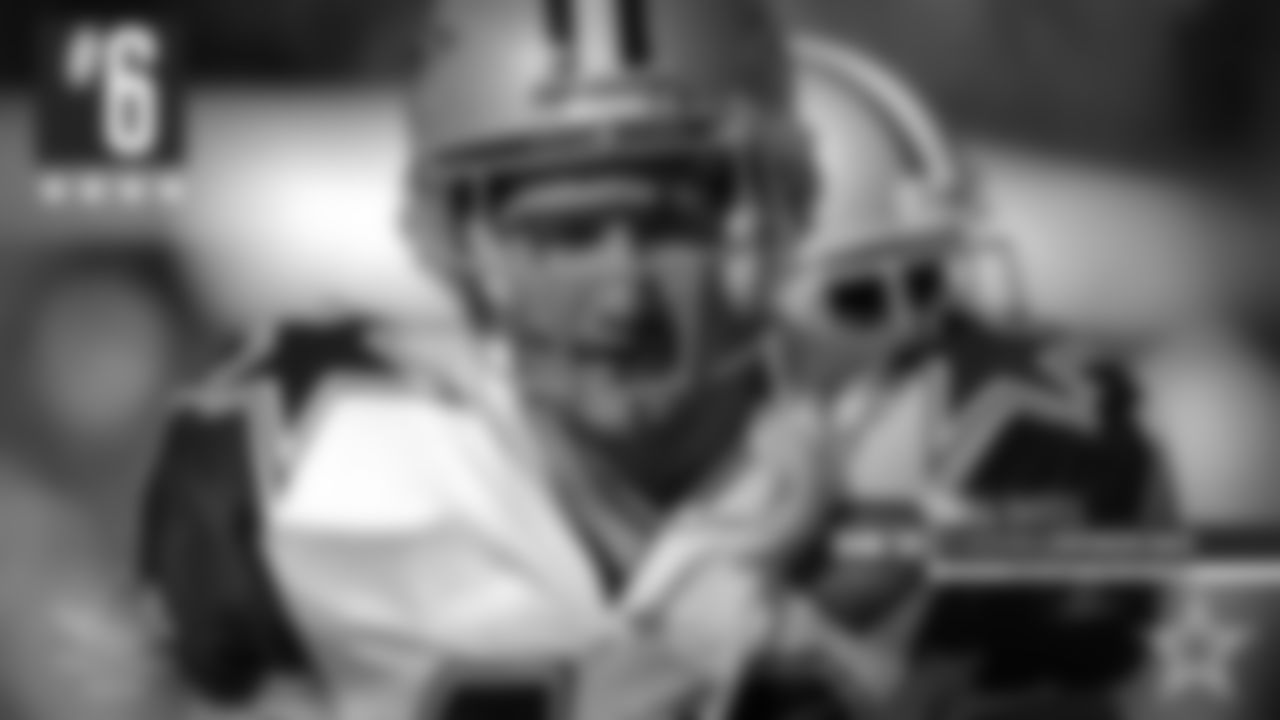 6. Bill Bates: One of the biggest fan favorites in Cowboys history, Bates immediately turned heads when he made the team as a hard-hitting safety and special teams ace in 1983. In fact, Bates is one of the reasons the NFL decided to add a special teams position to the Pro Bowl roster. Bates was the first player to earn that spot in 1984, and he later went on to play 15 seasons for the Cowboys, leading the team in all-time special teams tackles with 216. He is currently tied with Ed Jones, Mark Tuinei and Jason Witten for the most years of service with the team, each playing 15 seasons.