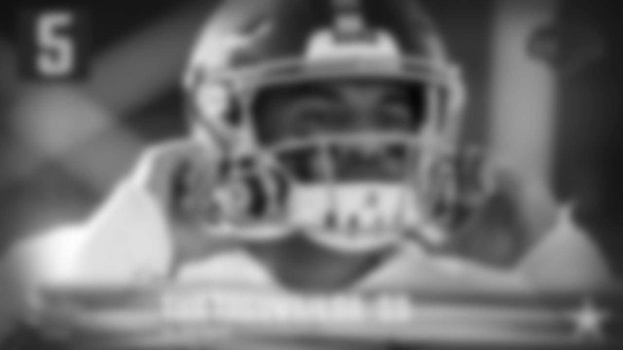 5. Tua Tagovailoa, QB, Alabama — If he could stay healthy, he'd have a great case to be the top prospect in this class. His arm strength, accuracy and decision-making skills are second-to-none. The only question is how he'll hold up physically.