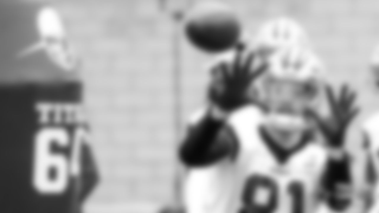 WR Simi Fehoko – With all due respect to all these talented receivers, it's easy to show out as a wide receiver at training camp. Fehoko has looked great to this point in camp, showcasing his athleticism and a solid pair of hands. But at training camp, you get targeted a dozen times a day between individuals, seven-on-seven and team reps. What happens during a game, when he'll be fortunate to receive three or four targets for the entire night? Opportunities are harder to come by in live action, and I'm curious to see if Fehoko can capitalize and make the most of his. – David Helman
