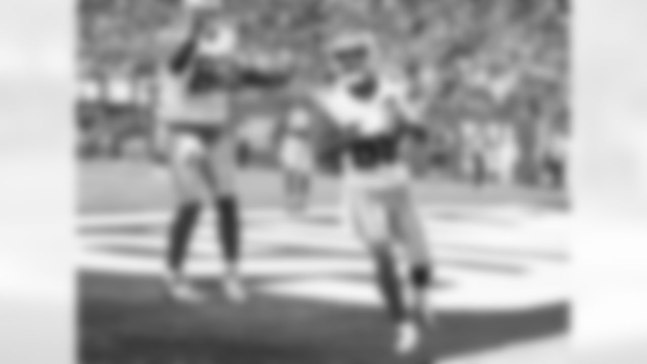 Kevin Ogletree at NYG - Regardless of the impact he had all year, Ogletree was huge in the season-opener. He caught eight passes for 114 yards and two touchdowns – all season & career highs. He was a marginal year overall but a big-time performance.