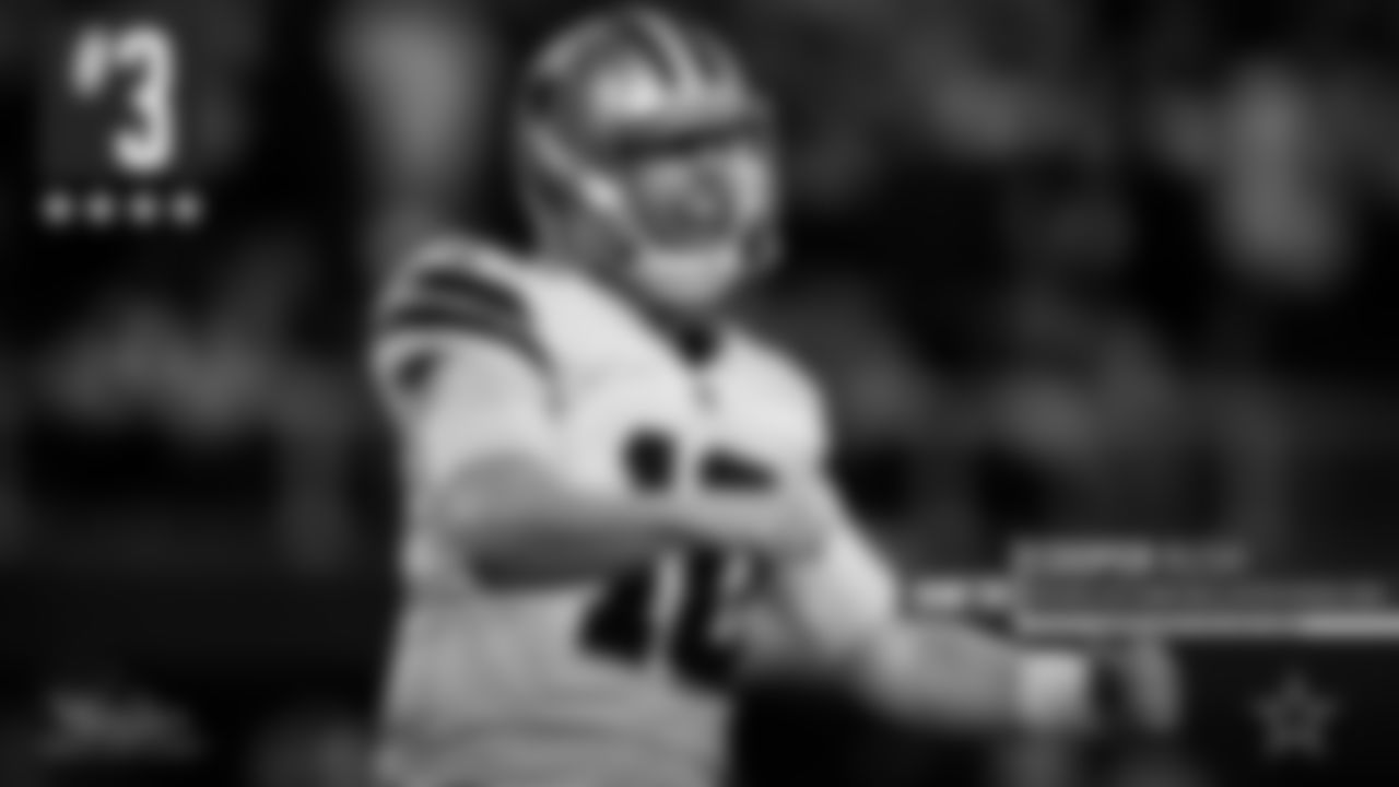 3. Cooper Rush – What a moment for his first NFL start. While he had an interception and lost fumble, Rush rebounded in the second half to throw for 325 yards and two touchdowns to keep the Cowboys' winning streak alive.