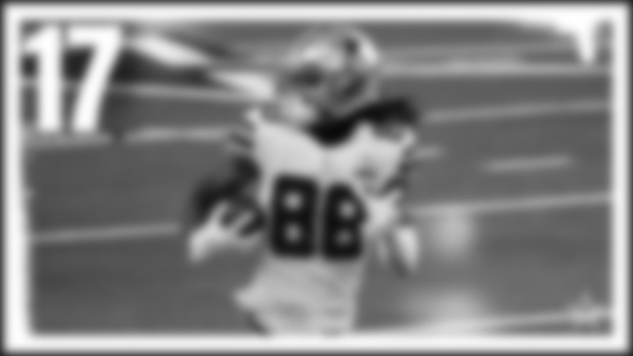 CeeDee Lamb took just 17 games to reach the 1,000 receiving yard mark in his NFL career. Only Hall of Fame receiver Bob Hayes was quicker to reach the mark in Cowboys franchise history.