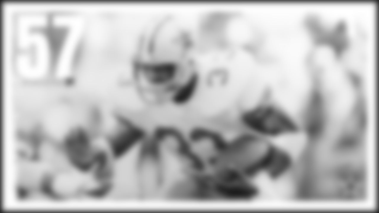 The Play: In Week 5 of the 1989 season, the Cowboys took advantage of some sloppy offense and a slippery football for a 57-yard fumble recovery. A fumbled snap by the Green Bay offense was kicked nearly 15 yards backwards before Eugene Lockhart finally corralled the ball and took it the rest of the way for the touchdown. Watch now.