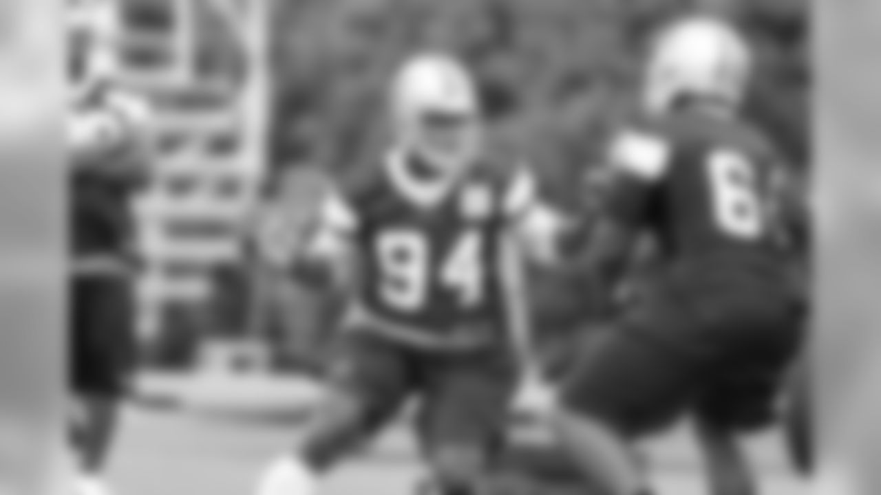 DeMarcus Ware during OTAs.