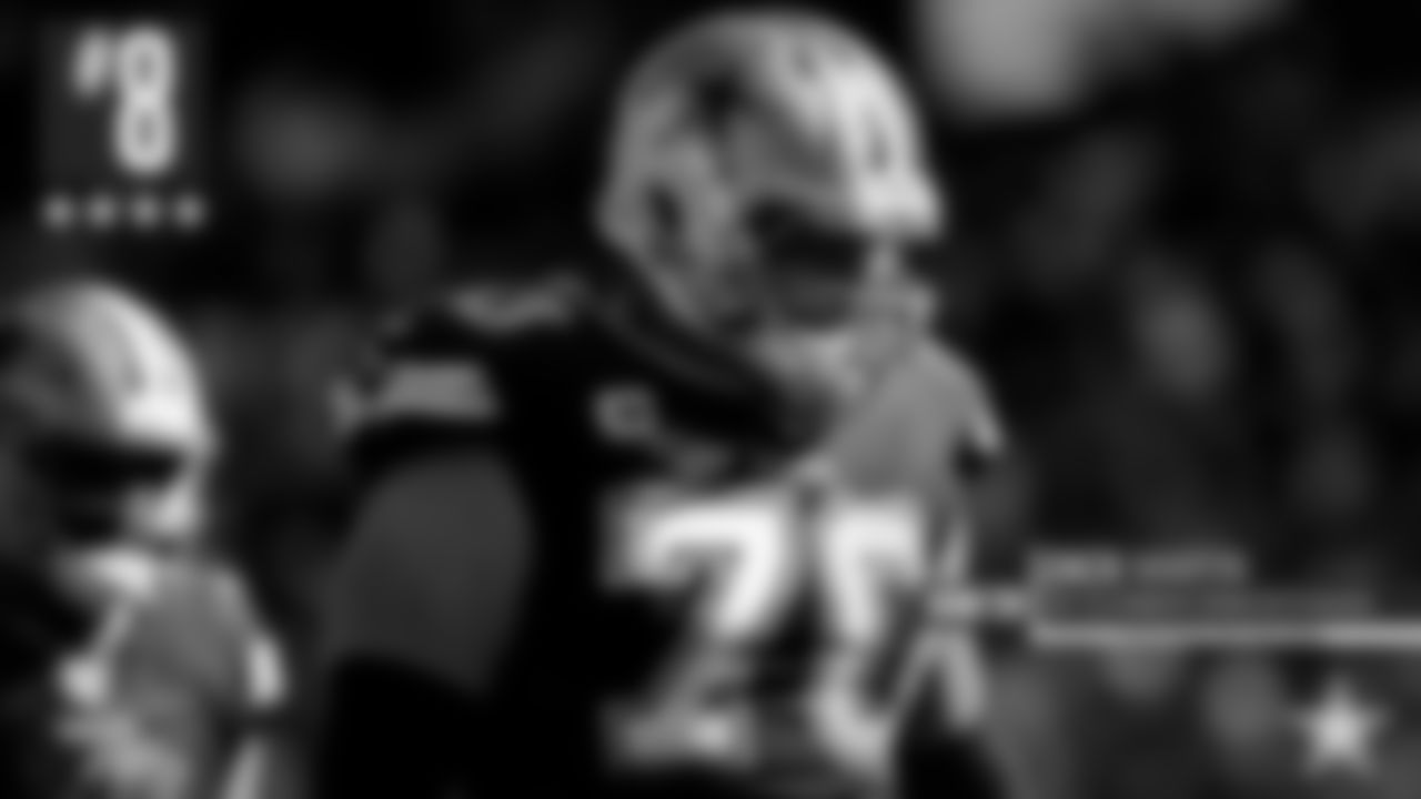 8. Zack Martin – Last week, the five-time All-Pro said he is playing the worst football of his career. And that's probably why he's just eighth on the list. But talk about high standards. Name another player who could be having his worst season and still find himself among the team's best players. Martin might be struggling with a nagging back injury, but he's still finding a way to get the job done. His penalties have decreased here lately and he's starting to get back to his old self.