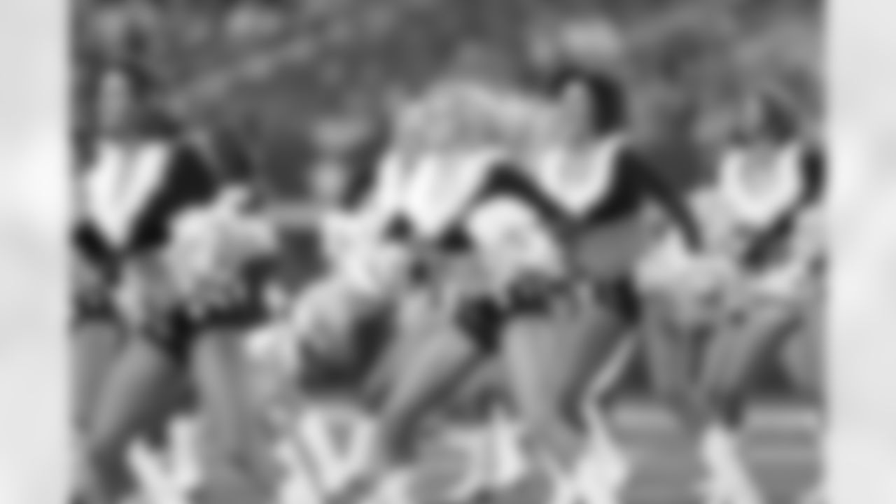 21 December 2014: Cheerleaders Christmas halftime show
of the Dallas Cowboys during the Cowboys 42-7 win over the Indianapolis Colts at AT&T Stadium in Arlington, Texas. Photo by James D. Smith/Dallas Cowboys