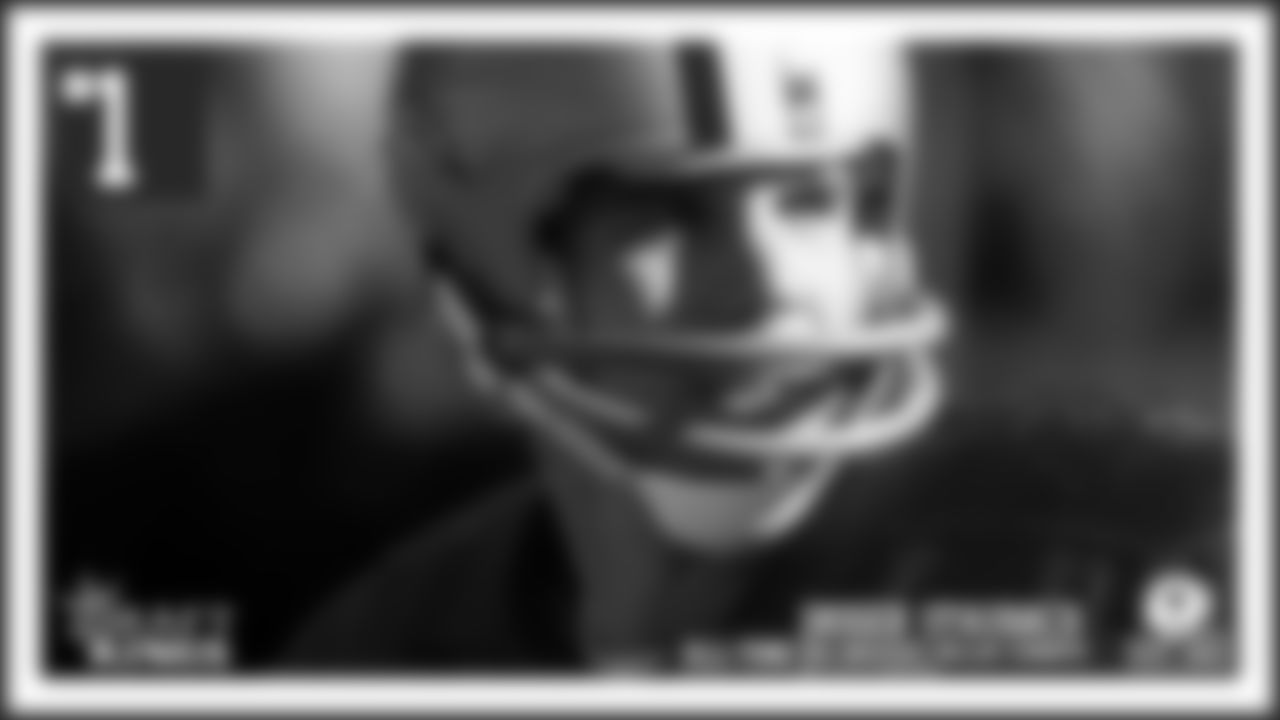 1. Roger Staubach
The Heisman Trophy winner from the Naval Academy couldn't join the Cowboys for another five years after being drafted, his military commitment taking him to Vietnam for a stretch with the Cowboys sending him footballs every few months to toss around. When the 1971 campaign then kicked off, Staubach was less than six months away from turning 30 years old, the same age at which fellow Ring of Honor quarterback Don Meredith retired.
For the rest of the decade, though, there was no better quarterback on the planet. Named to the first-team All-1970s squad, Staubach led the league in passer rating and wins over the 10-year span while carrying Dallas to four Super Bowls and two Lombardi Trophies. He captured the Bert Bell Award as Player of the Year in 1971, took home MVP honors in Super Bowl VI, and earned six Pro Bowl invites. He's considered the greatest player to ever take the field for the Cowboys.