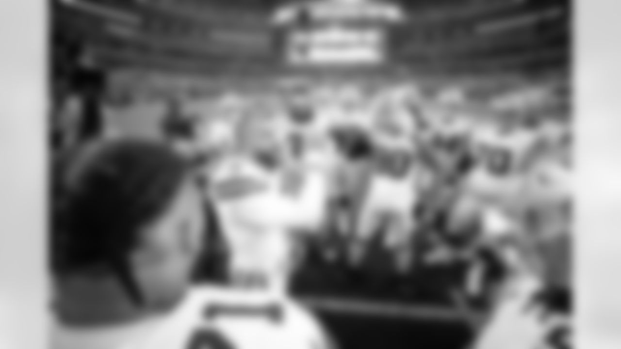 16 January 2022: Views
of the Dallas Cowboys before their NFL wild-card playoff game against the San Francisco 49ers at AT&T Stadium in Arlington, Texas. Photo by James D. Smith/Dallas Cowboys