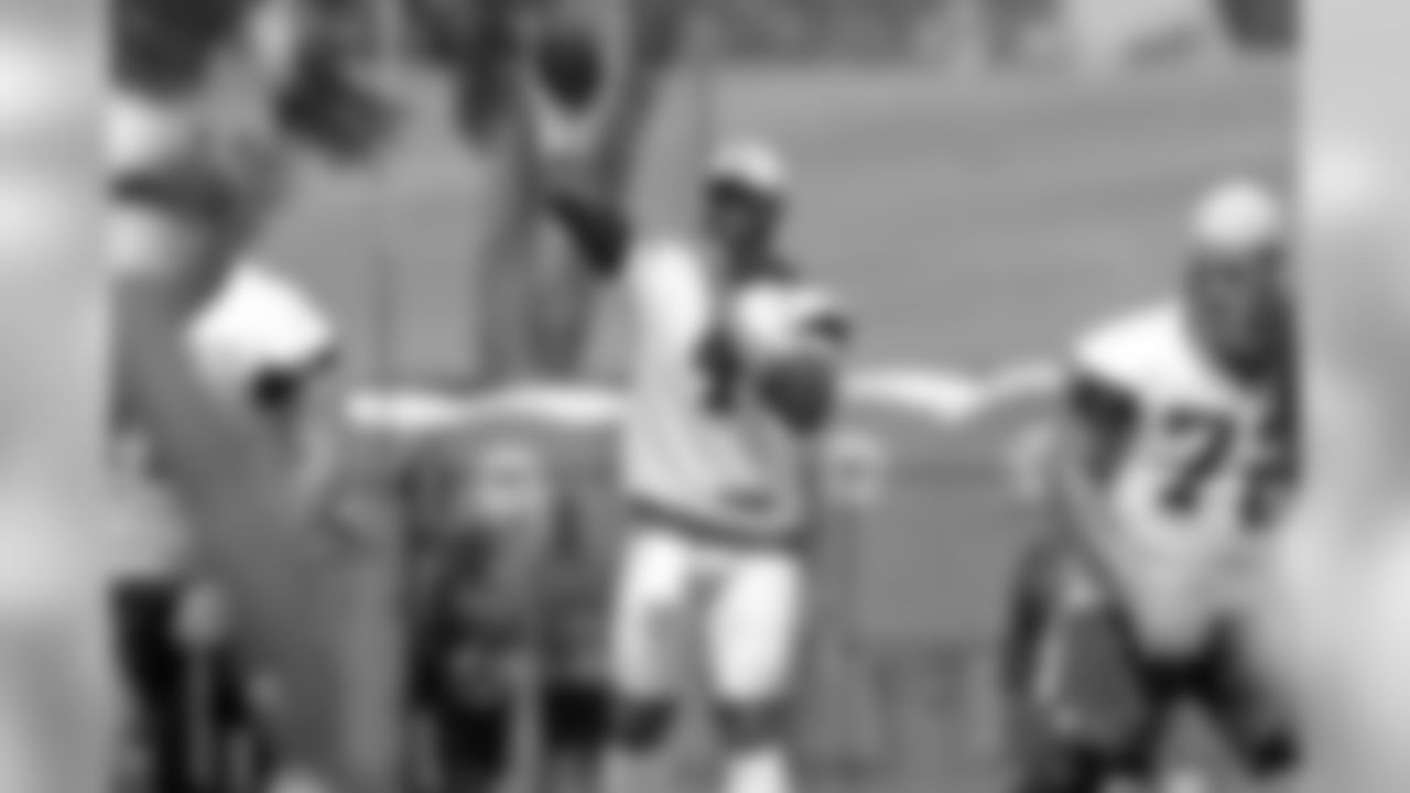 Views of the Dallas Cowboys during training camp at City of Oxnard Fields in Oxnard, California.