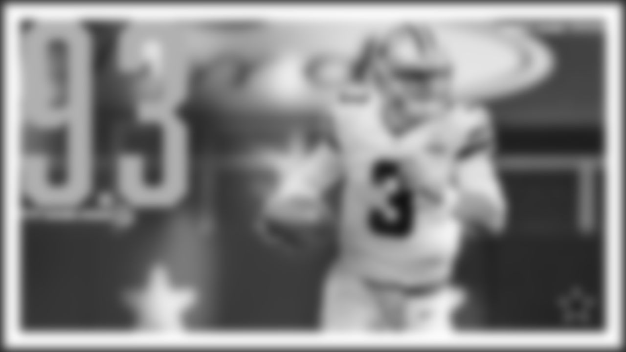Rushing Average: Garrett Gilbert* (9.3 yards per carry)
*While Gilbert did have three rushes for 28 yards in his sole start against the Steelers, of players who rushed over 100 times, Tony Pollard led the team with an average of 4.3 yards per carry.