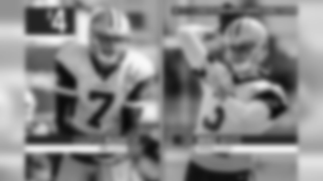 The answer here is probably both. They might eventually be battling for the backup spot. But if the positions get dicey at other spots, maybe the Cowboys can only keep two here. If so, there could be a tougher decision than you might think.