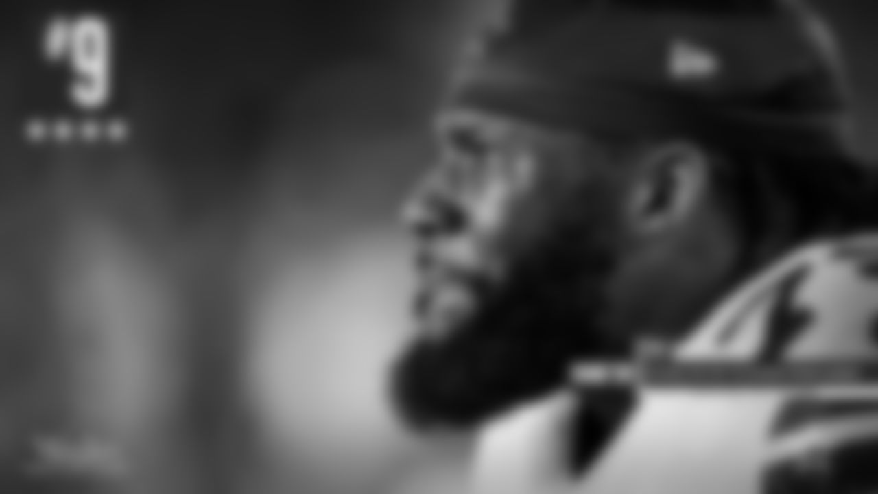 9. Ty Nsekhe – He hasn't played much all season but he came in for Tyron Smith in the third quarter and played well at left tackle, helping the Cowboys continue a touchdown drive.