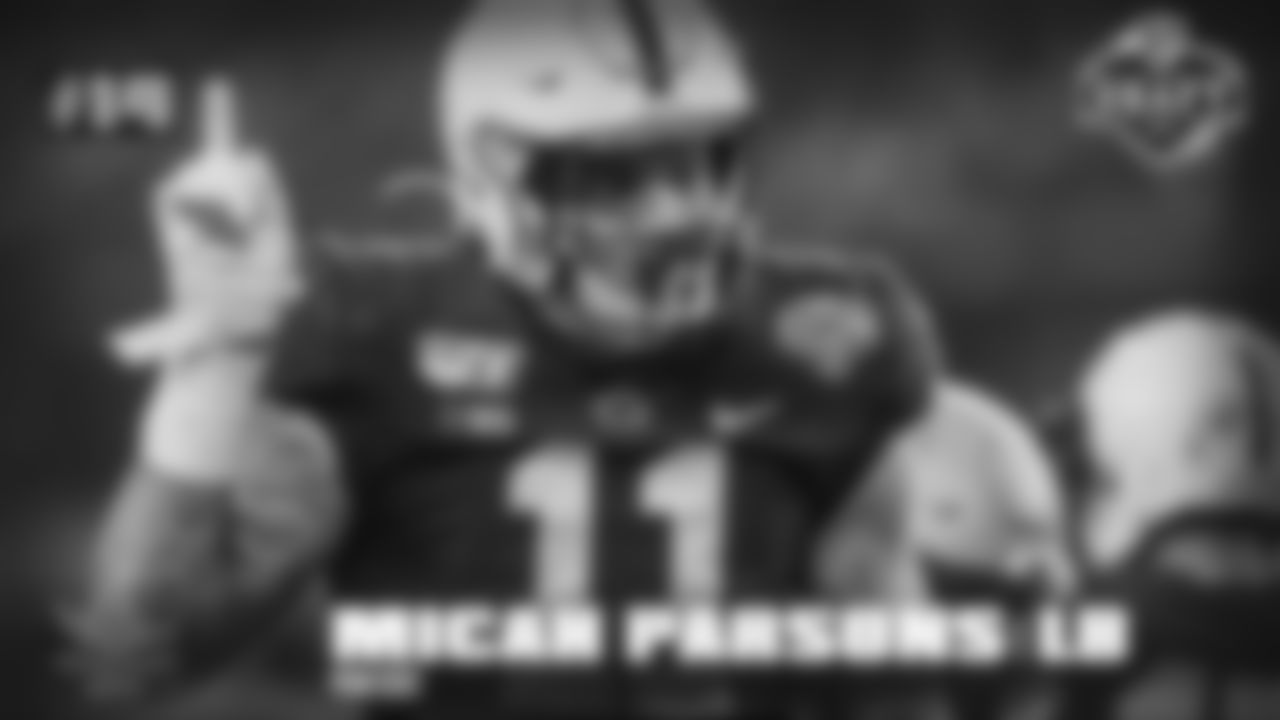 14. Micah Parsons: Consensus All-American; Butkus-Fitzgerald Big Ten LB of Year (first So. to win); First Team All-Big 10 as a sophomore. Size/speed/strength.