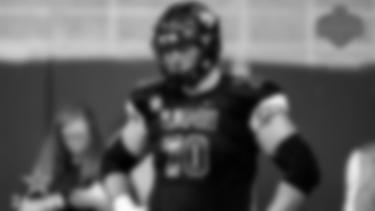 Trevor Penning (OT – Northern Iowa)
Knowing how the Dallas front office works, there is always hesitation on putting a "small school" prospect in the first round. But Penning is a pure physical presence standing at 6-foot-7 and may be the direction if all other avenues are thin. Though he's ready to be a starter at left tackle as a rookie, he may be a good fit to develop under Tyron Smith and eventually take that spot permanently.