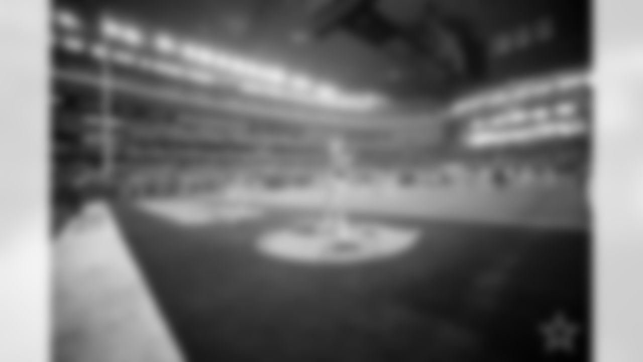 16 January 2022: Views
of the Dallas Cowboys before their NFL wild-card playoff game against the San Francisco 49ers at AT&T Stadium in Arlington, Texas. Photo by James D. Smith/Dallas Cowboys