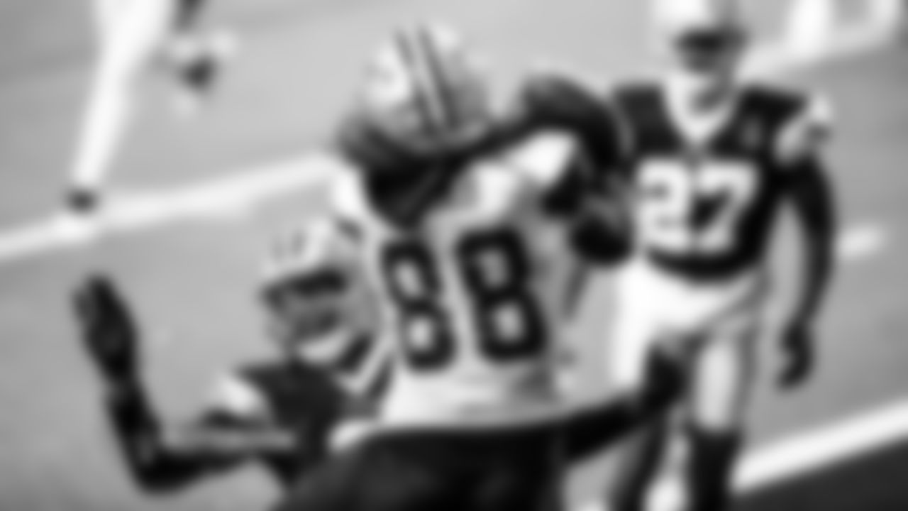 CeeDee's Ready
All offseason, CeeDee Lamb has talked about his excitement to step into the No. 1 receiver role on the Cowboys' offense.
Sunday, he finally gets a chance to show it.
"I'm ready to attack," Lamb said. "It's always been that mindset, but now I feel like it's a little different. I have a little extra pep in my step."
Lamb made his first career Pro Bowl in 2021 after posting his first career 1,000-yard season, which included a 104-yard game with a touchdown in last year's opener against Tampa Bay.
By parting ways with Amari Cooper in March, the Cowboys felt Lamb was ready to lead the receiver room as quarterback Dak Prescott's top option.
It's the role he's always wanted.
"I've worked all my life for this opportunity," he said.
"I'm a different receiver, honestly. I'm going to continue to say that. You can say it all you want. I feel now is the opportunity to go out there and show week in and week out."
-Rob Phillips (9/8/22)